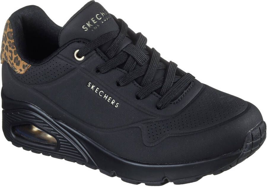 Skechers Uno dames sneaker Zwart 177093 BBK