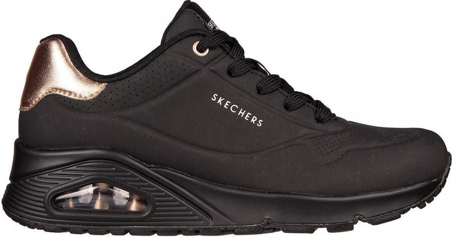 Skechers Uno dames sneaker Zwart