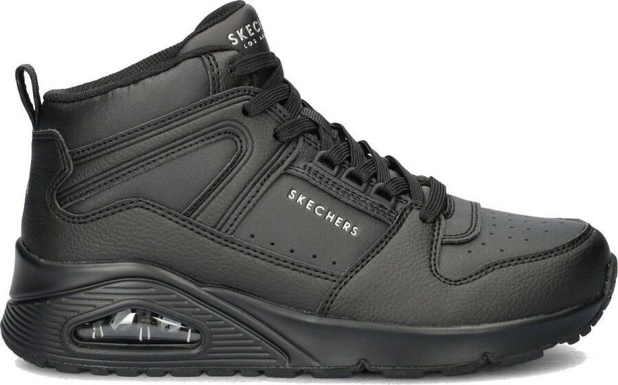Skechers Veterboot 177099 BBK UNO High Regards Zwart