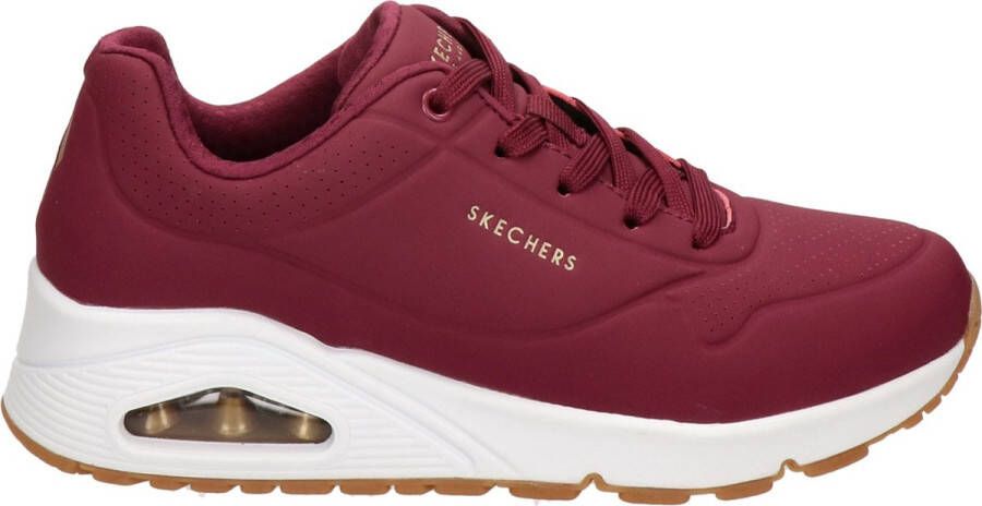 Skechers Sneakers met sleehak UNO STAND ON AIR met zacht verdikte binnenzool