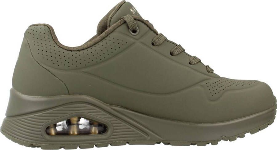 Skechers Sneakers met sleehak UNO STAND ON AIR met zacht verdikte binnenzool