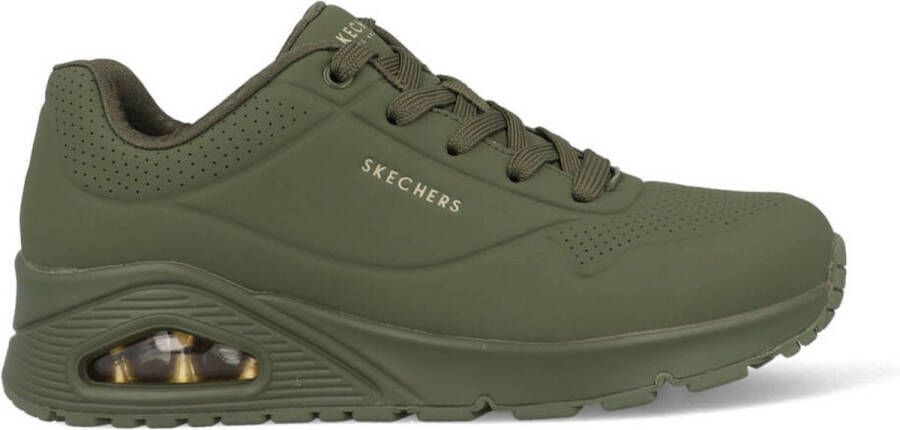 Skechers Sneakers met sleehak UNO STAND ON AIR met zacht verdikte binnenzool