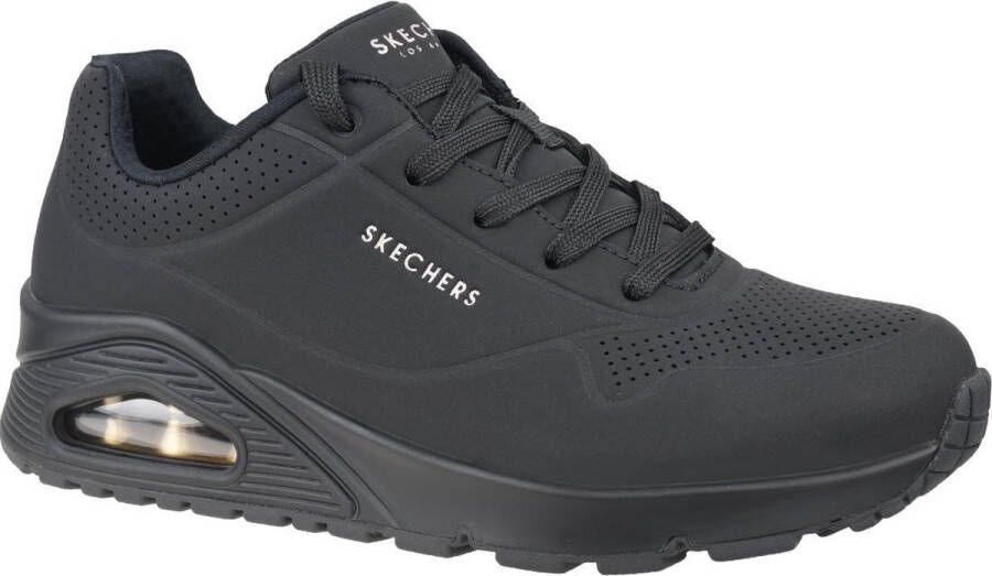 Skechers Sneakers met sleehak Uno Stand on Air Vrijetijdsschoen lage schoen veterschoen met fijne perforatie - Foto 18