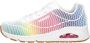 Skechers Street Uno dames sneaker Wit multi - Thumbnail 2