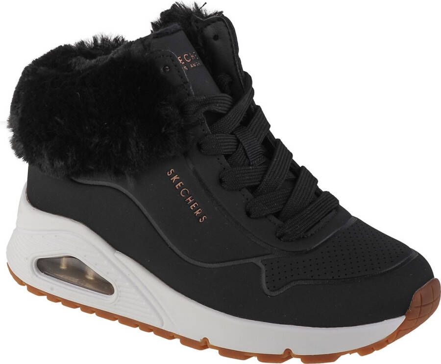 Skechers Uno Fall Air 310539L-BLK voor Zwart Laarzen