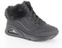 Skechers Uno Fall Air gevoerde sneakers zwart Meisjes Imitatieleer 33 - Thumbnail 2