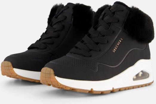 Skechers Uno Fall Air 310539L-BLK voor meisje Zwart Laarzen