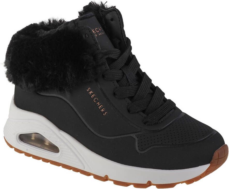 Skechers Uno Fall Air voor meisje Zwart Laarzen