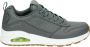 Skechers Uno Fastime heren sneakers grijs Extra comfort Memory Foam - Thumbnail 3