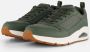 Skechers Uno Fastime sneakers groen Imitatieleer - Thumbnail 1