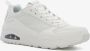 Skechers Uno Fasttime heren sneakers wit Extra comfort Memory Foam - Thumbnail 1