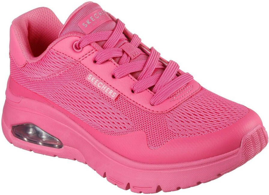 Skechers Sneakers UNO FLEX-UNO FRESH ONE neon schoen sneaker wig sneaker met plateausool
