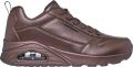 Skechers UNO GALACTIC GAL Dames Veterschoenen Chocolate - Bruin