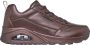 Skechers Uno Galactic Gal Dames Sneakers Donkerbruin - Thumbnail 2