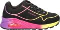 Skechers Uno Gen 1 sneakers zwart multi Meisjes Imitatieleer Meerkleurig 37 - Zwart