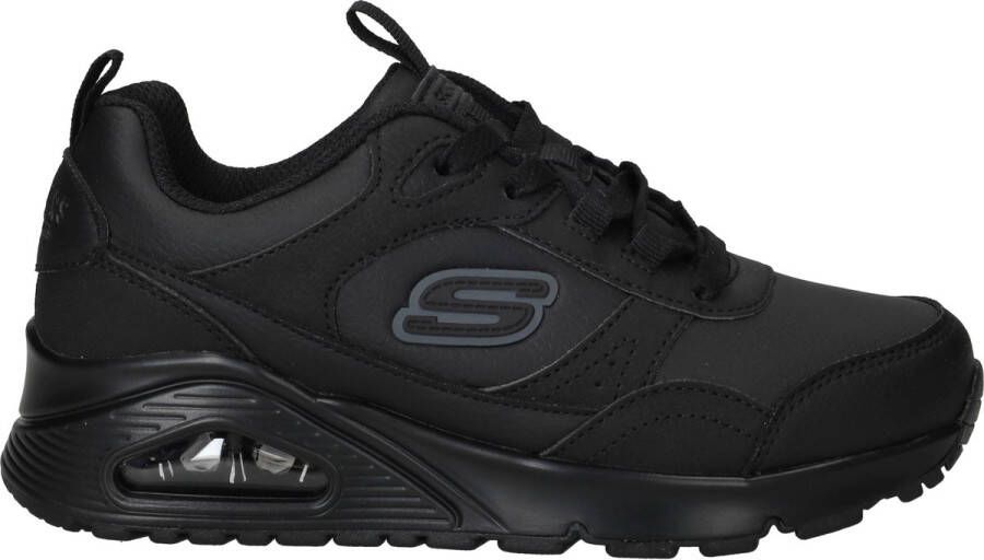 Skechers Uno Gen1 Class Edge Sneakers Jongens Zwart