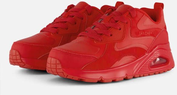 Skechers Uno Gen1 Color Surge Sneakers Rood
