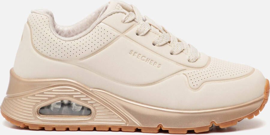 Skechers Uno Gen1-Cool Heels Meisjes Sneakers Beige