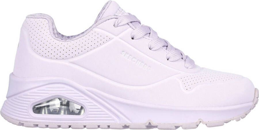 Skechers sneakers lila Paars Meisjes Imitatieleer Effen 29 - Foto 4
