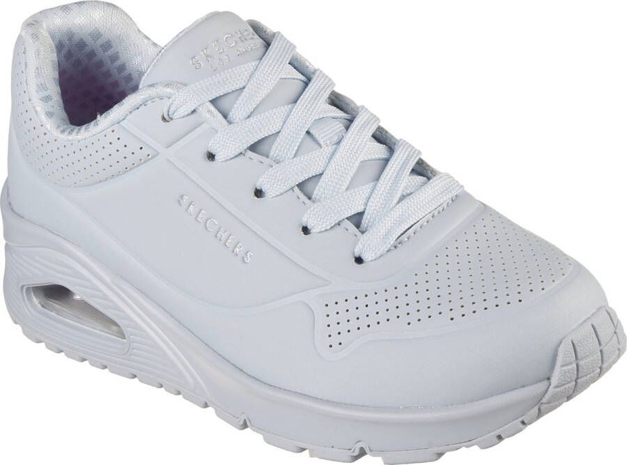 Skechers Uno Gen1 Frosty Kicks Meisjes Sneakers Lichtblauw