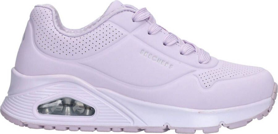 Skechers sneakers lila Paars Meisjes Imitatieleer Effen 29