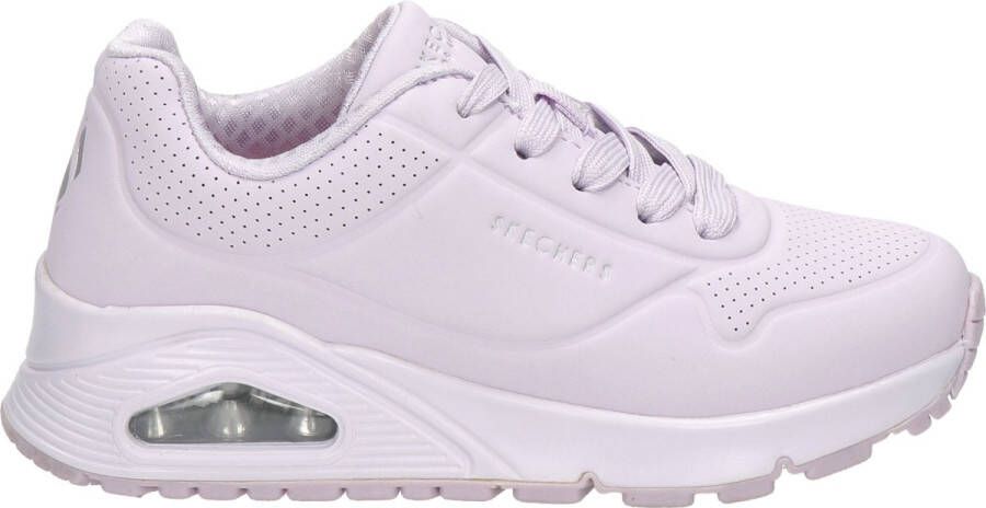 Skechers sneakers lila Paars Meisjes Imitatieleer Effen 29 - Foto 3