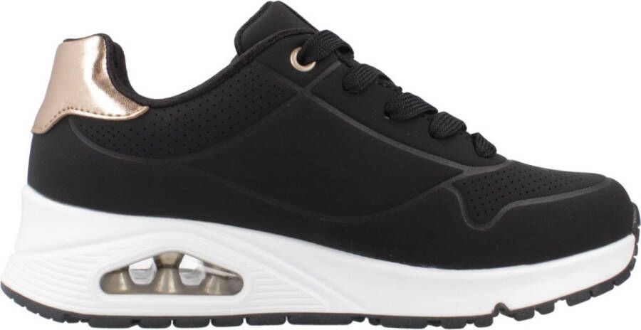 Skechers Uno Gen1 Kinder Sneakers 310545l-blk Kleur Zwart-wit
