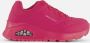 Skechers Uno Gen1 Neon Glow Meisjes Sneakers Roze - Thumbnail 1