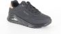 Skechers Comfortabele Zwarte Meisjessneaker met Memory Foam Zwart Heren - Thumbnail 5