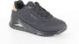 Skechers Comfortabele Zwarte ssneaker met Memory Foam Zwart - Thumbnail 3