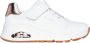 Skechers Uno Gen1 Shimmer Core Meisjes Sneakers Wit - Thumbnail 1