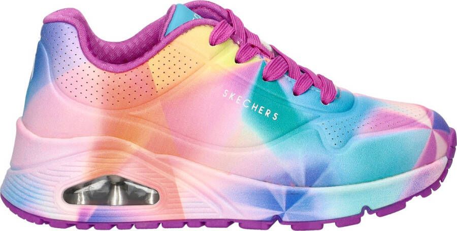 Skechers Uno Gen Prism Burst sneakers multi Meisjes Imitatieleer Meerkleurig 31 - Foto 2