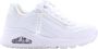 Skechers Uno chunky sneakers wit Meisjes Imitatieleer Effen 37 - Thumbnail 2