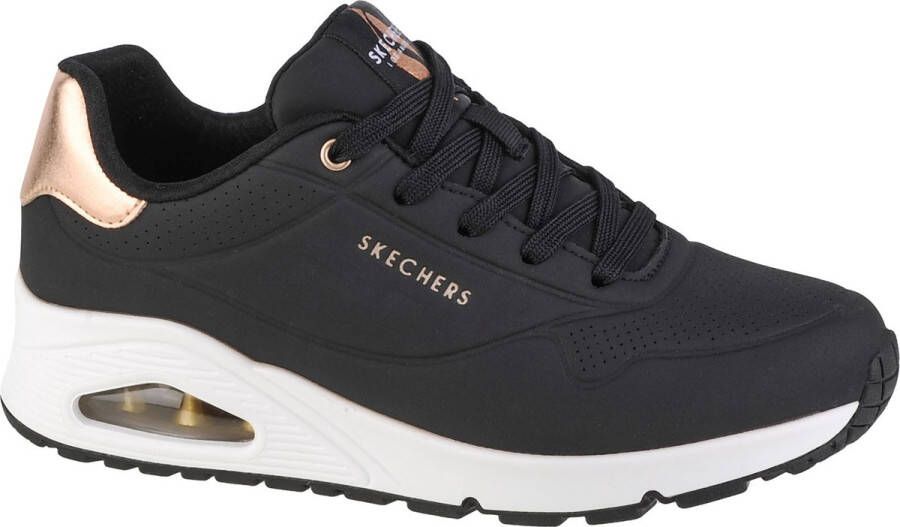 Skechers Uno-Golden Air 177094-BLK Vrouwen Zwart Sneakers