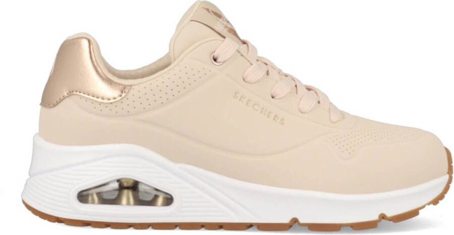 Skechers Sneakers UNO GOLDEN AIR Vrijetijdsschoen lage schoen veterschoen met metallic inzet - Foto 3