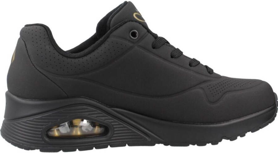 Skechers Sneakers UNO-GOLDEN HEART Vrijetijdsschoen veterschoen met goudkleurige mylar borduursels - Foto 2