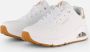 Skechers Sneakers Uno vrijetijdsschoen lage schoen veterschoen met metallic-inzet - Thumbnail 1