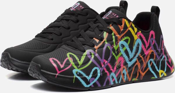 Skechers Stijlvolle Casual Sneakers voor Vrouwen Black Dames