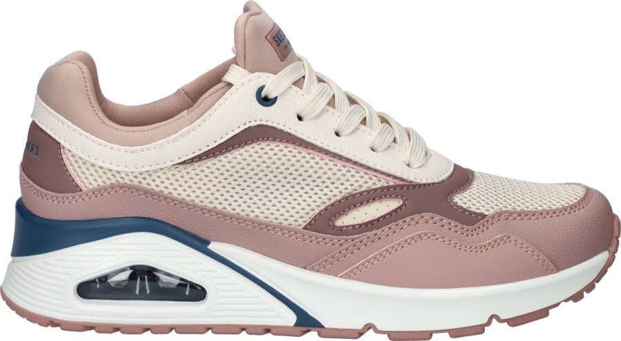 Skechers Uno Heel Hints Sneakers Laag Roze