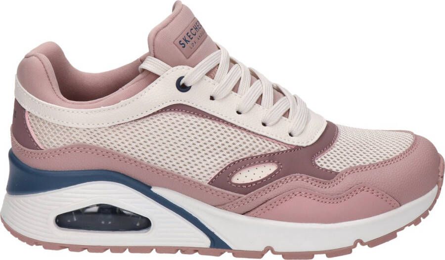 Skechers Uno Heel Hints Sneakers Laag Roze
