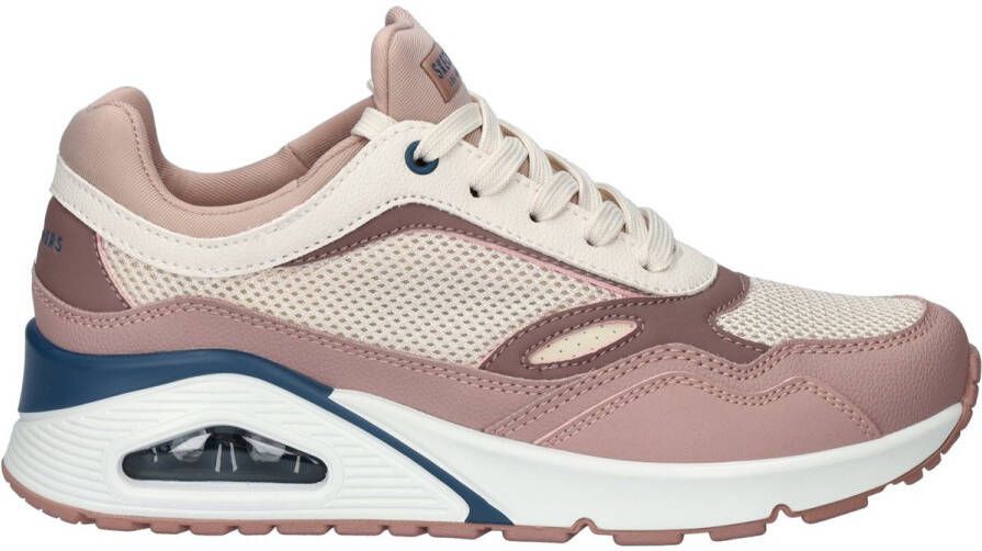 Skechers Uno Heel Hints Sneakers Laag Roze