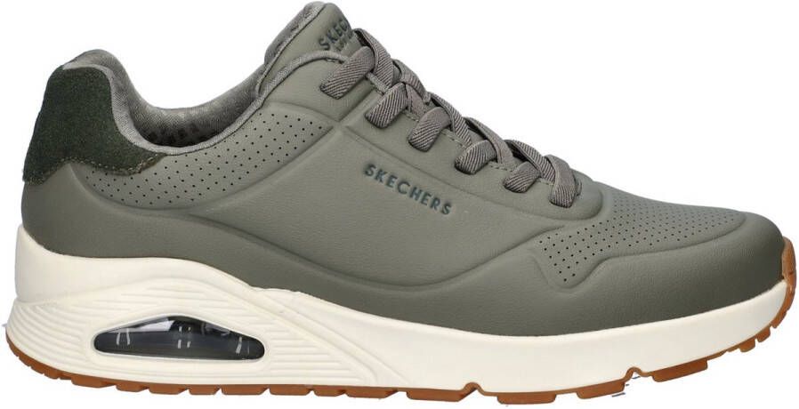 Skechers Uno heren sneaker Groen