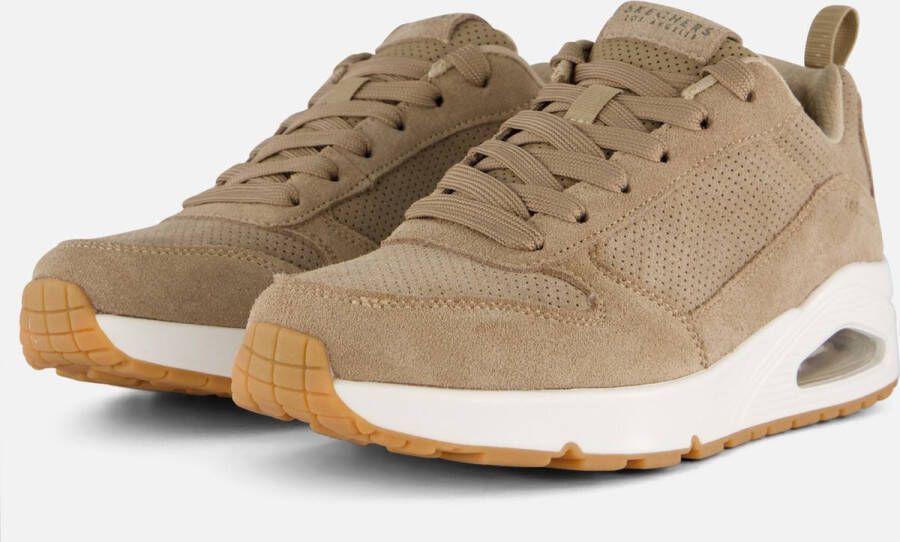 Skechers Stijlvolle Satsuma Sneakers voor de Moderne Man Beige Heren - Foto 9