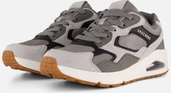 Skechers Uno Heren Sneakers Donkergrijs