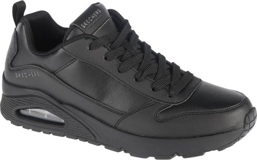 Skechers Sneakers UNO HIGHLIGHT LOVE vrijetijdsschoen lage schoen veterschoen met hartjes-print