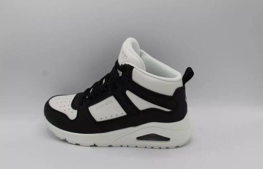 Skechers Uno Zwart Wit Jongens High-Top Sneaker Multicolor Dames