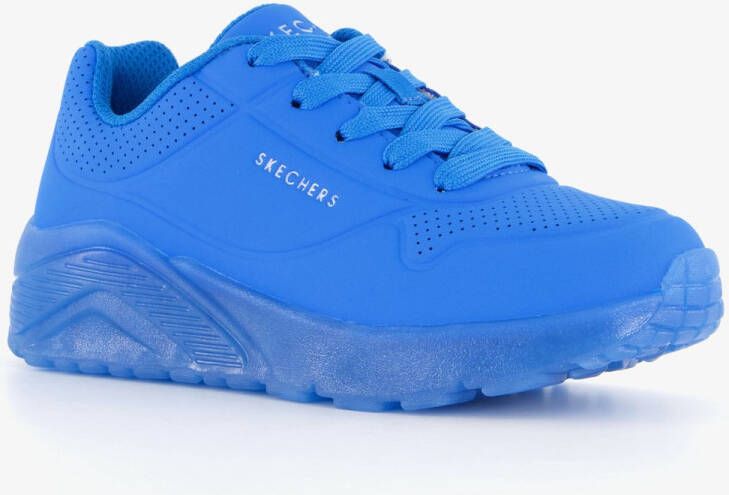 Skechers Uno Ice jongens sneakers blauw Extra comfort Memory Foam