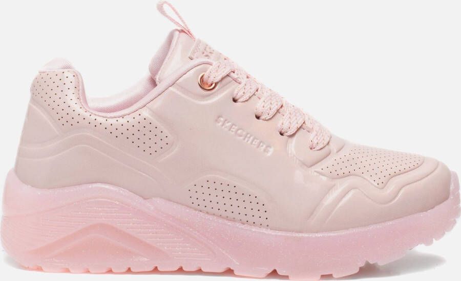 Skechers Uno Ice Prism Luxe Meisjes Sneakers Light Pink