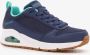 Skechers Uno Inside Matters dames sneakers blauw Extra comfort Memory Foam - Thumbnail 1