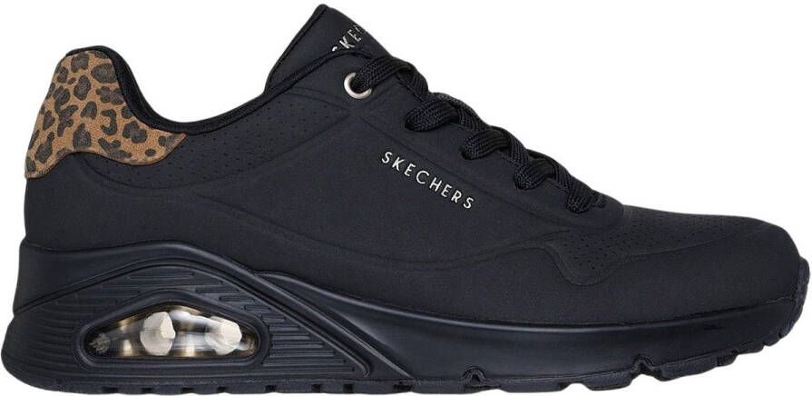 Skechers uno jungle nite Lage sneakers dames Zwart